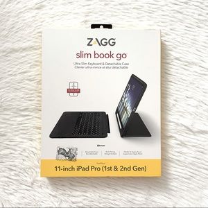 ZAGG Slim Book Go for iPad Pro 11 inch (1st and 2nd Gen)